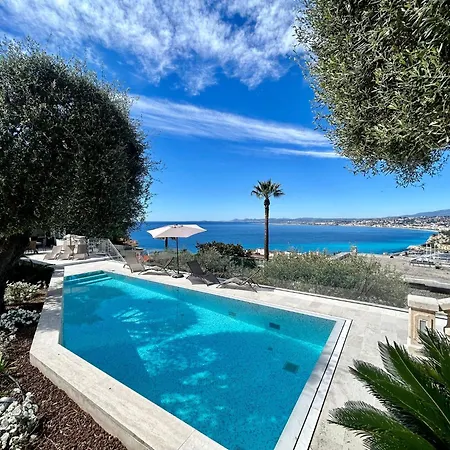 Villa Luxury At Mont Boron, Swimming Pool Overviewing The Bay *